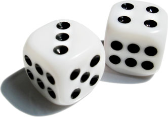 Lucky number 7 Dice